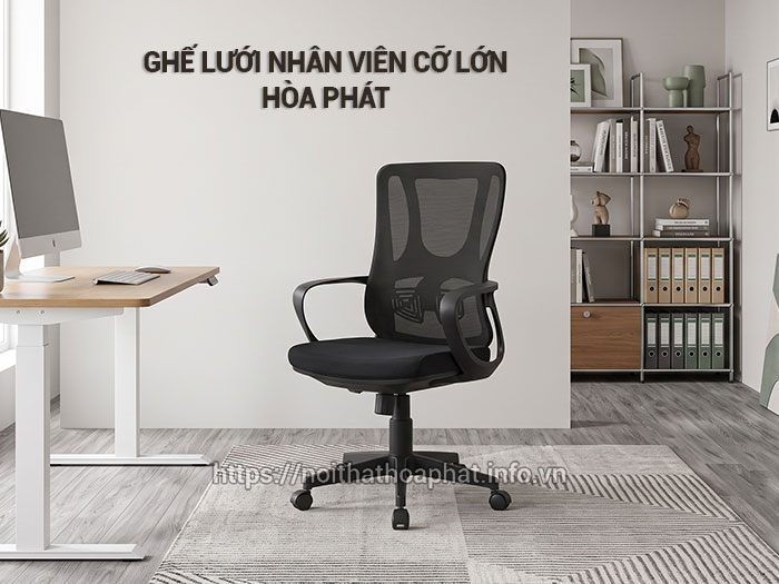 ghế lưới nhân viên cỡ lớn Hòa Phát
