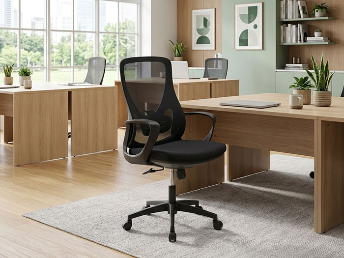 ghế lưới nhân viên cỡ lớn Hòa Phát