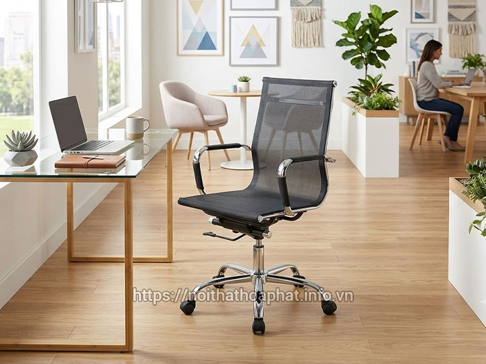 ghế lưới nhân viên cỡ lớn Hòa Phát