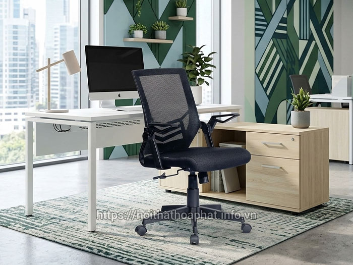 ghế lưới nhân viên cỡ lớn Hòa Phát