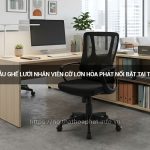 ghế lưới nhân viên cỡ lớn Hòa Phát