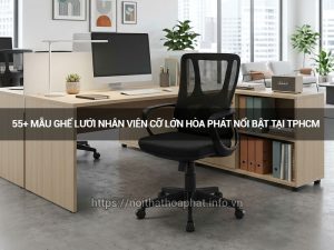 ghế lưới nhân viên cỡ lớn Hòa Phát