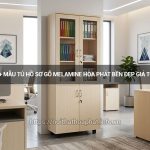 Tủ hồ sơ gỗ Melamine Hòa Phát