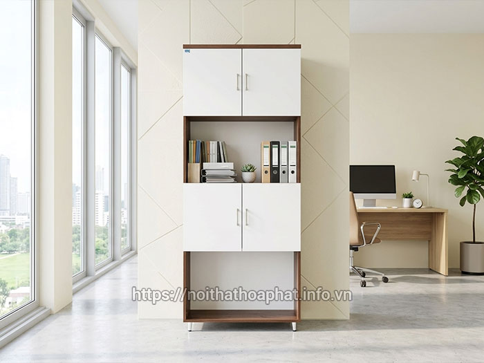Tủ hồ sơ gỗ Melamine Hòa Phát