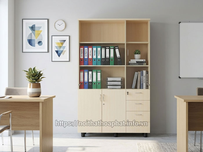 Tủ hồ sơ gỗ Melamine Hòa Phát