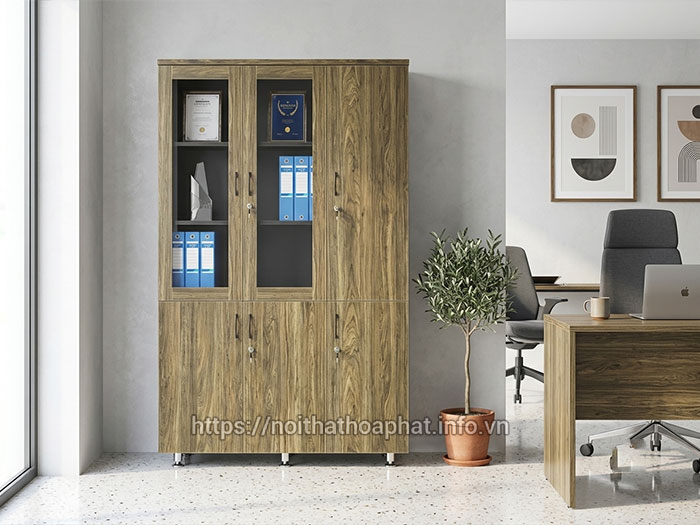 Tủ hồ sơ gỗ Melamine Hòa Phát