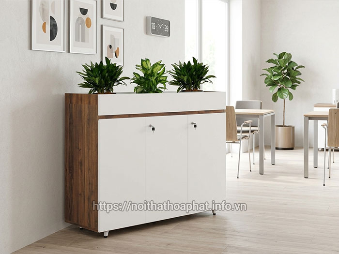 Tủ hồ sơ gỗ Melamine Hòa Phát