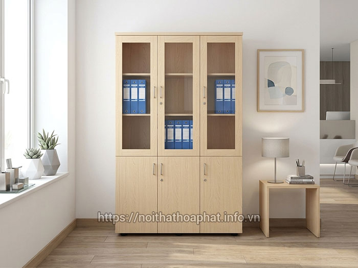 Tủ hồ sơ gỗ Melamine Hòa Phát