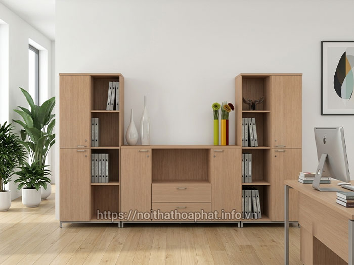 Tủ hồ sơ gỗ Melamine Hòa Phát