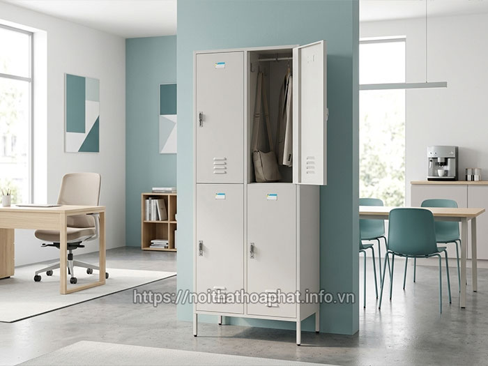 Tủ locker Hòa Phát có suốt treo